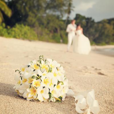 Seychelles Barefoot Wedding