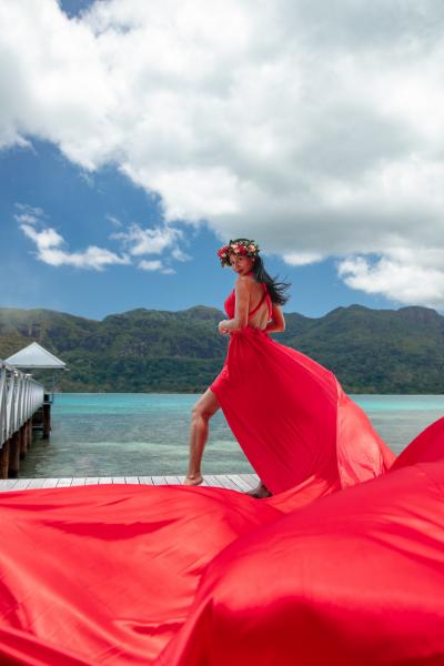 Siren: Flying Dresses Seychelles